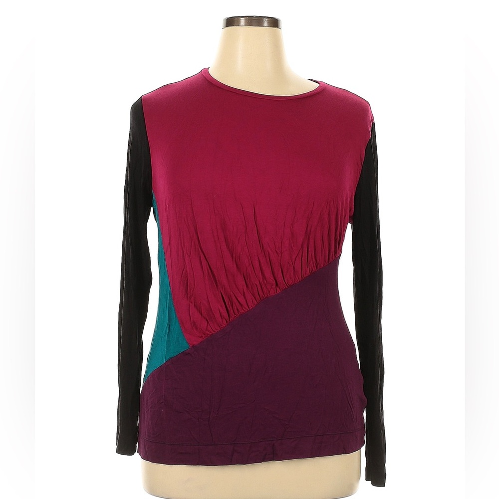 Narciso Rodríguez For Design Nation Top Long Sleeve, Size XL
